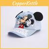 Cartoon Mickey Mouse Kids Baseball Cap With Breathable Polyester For Summer Outdoor Play