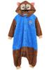 Kai-Tak Familie Paw Patrol Kinder Fleece Kigurumi Pyjama (blau (Verfolgungsjagd), 130cm)