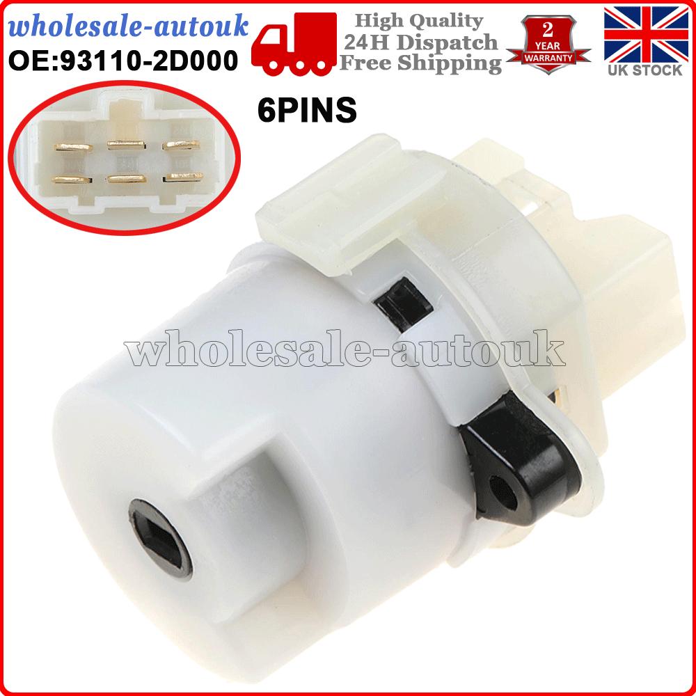 For Kia Rio Hyundai Getz New Steering Column Ignition Lock Barrel Contact Switch