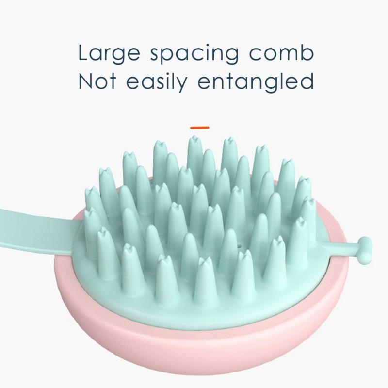 Pet Bath Washing Brush Dog Cat Massage Brush Comb Silicone Puppy Wash Scrubber Soft Gentle Bristles Quickly Cleaing Brush Tools