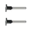 MultiPurpose T Slot Cutter Bit T Slot Router Bit Carbides Blade Woodworking Door Drawer Fixture Installation Wood Door