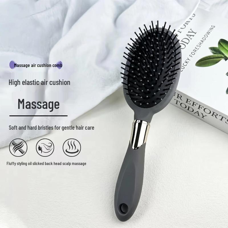 Large Curved Anti-static Backcombing Air Cushion Massage Comb