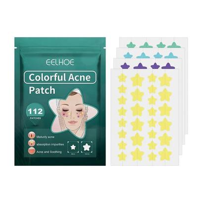 Star Pimple Patch Stickers Dazzling Colorful Face Acne Removal Skin Spot Sticker Beauty Face Care Makeup Tool
