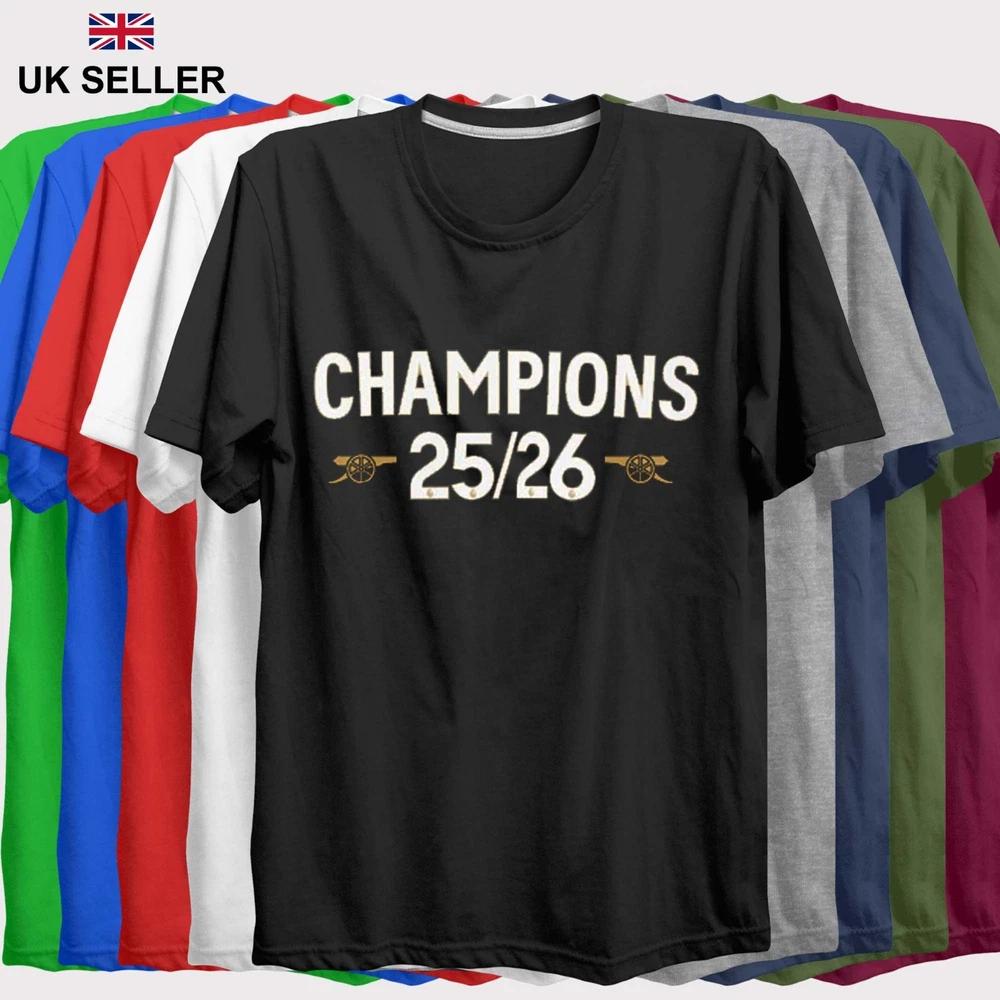 Arsenal T Shirt 2026 League Champions T Shirt Premier League Football Shirt S