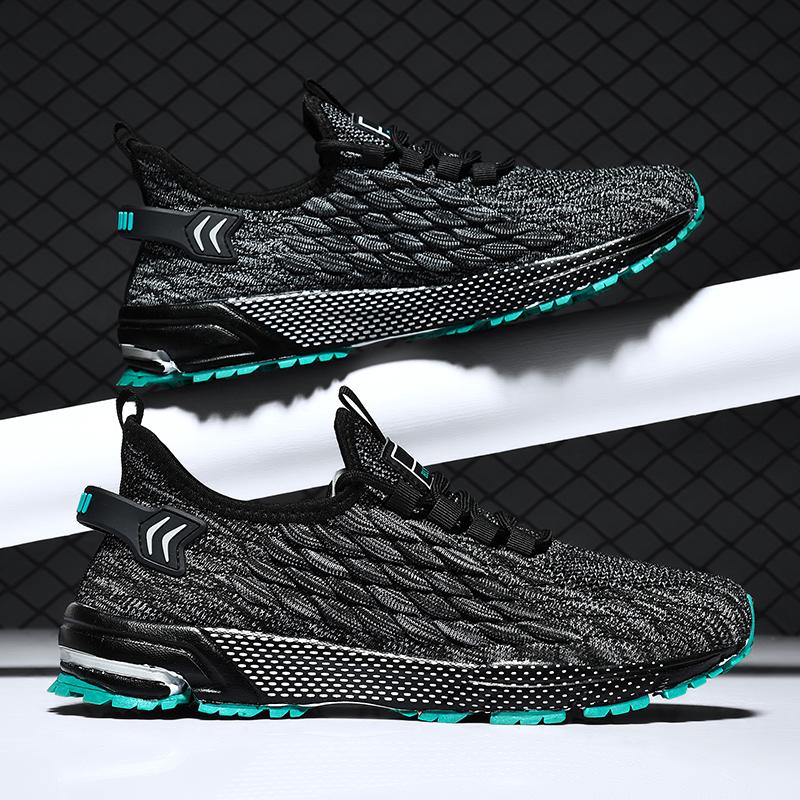 Übergröße 48 Leichte Atmungsaktive Freizeit-Sportschuhe Aus Netzstoff Herren Sneaker