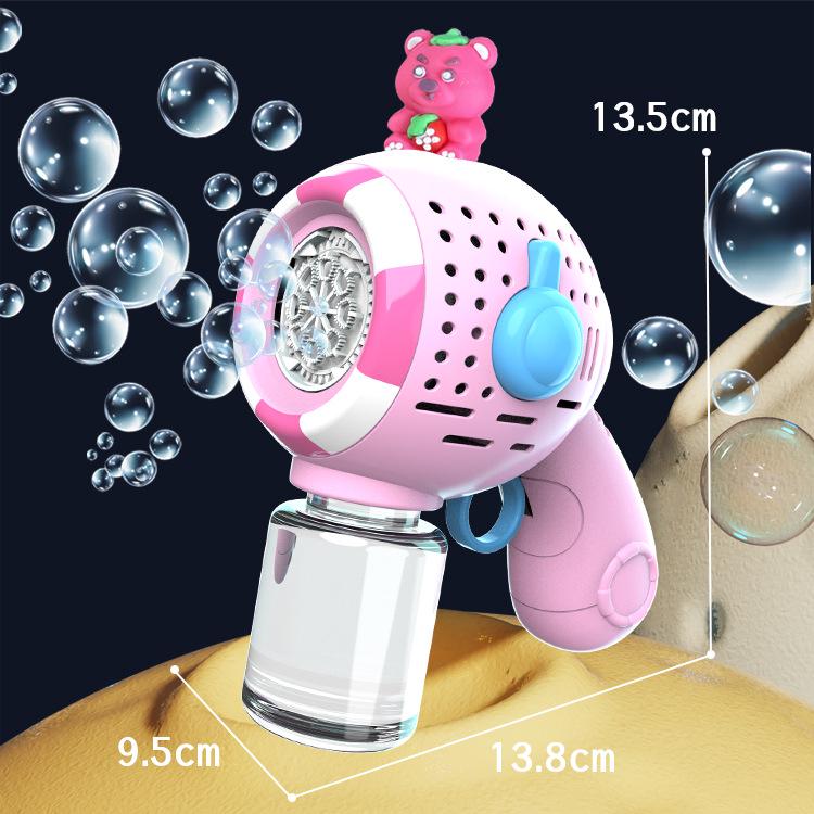 Children's Astronaut Bubble Gun - Automatic Gatling Bubble Machine Toy