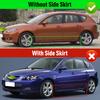 4 STÜCKE Auto Schmutzfänger Spritzschutz Kotflügel Auto Schmutzfänger Kompatibel mit Mazda 3 2004 2005 2006 2007 2008