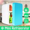 6L Portable Mini Car/Home Refrigerator Cold Heating Fridge Vehicle Travel Warmer Temperature Control Refrigerator