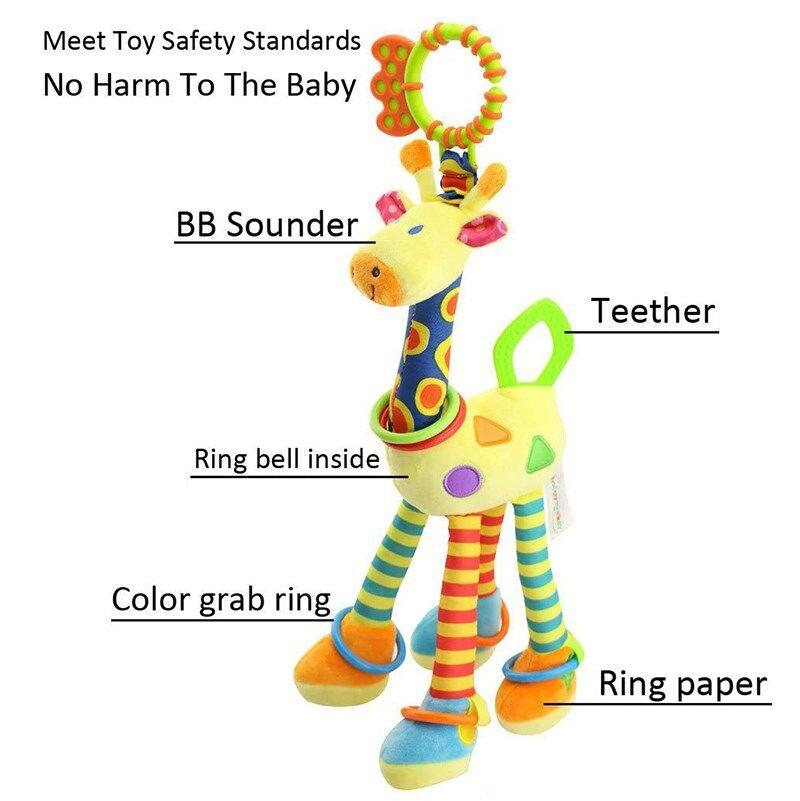 Baby Toy Toddler Cribs Cradles Hanging Bell Baby Stuff Stroller Stroller Play Arch Bed Toys for Babies From 6 12 Months Kids