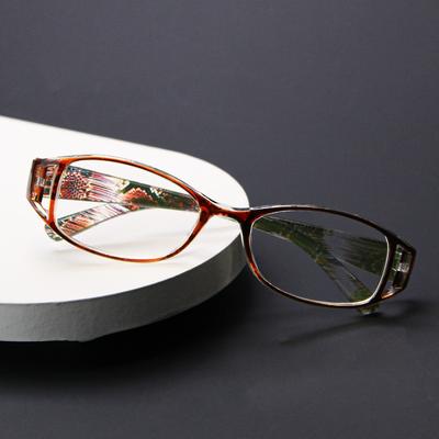 16Pcs Fashionable Striped Frame Reading Glasses High-Definition Lenses Ladies' Elegant Reading Glasses Comfortable Wearing