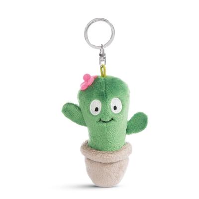 NICI Funny Flowers Kaktus Henriette Kinder Grün 10cm Schlüsselanhänger