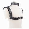 Men Bondage Leather Top Vests Sexy Clothes Costume Fetish   Cospaly Sissy Lingerie for Men Body Harness BDSM