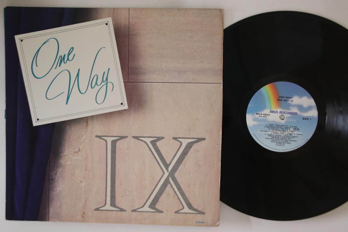 

LP Record ONE WAY - One Way IX MCA5823 MCA 1986 US Soul/Funk Used