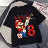 Camiseta El Increíble Circo Digital, Regalo para Fan de TADC, Camisetas de Personajes de Circo, Temática de Circo, Regalo de Cumpleaños Anime para Niños/Adultos