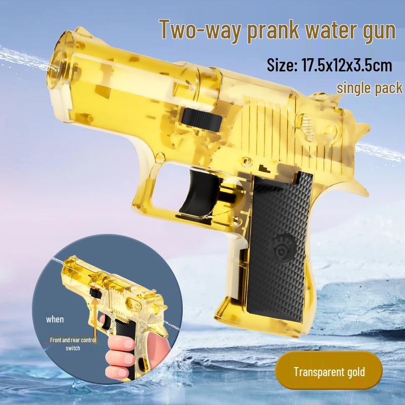 Prank Reversible Spray Water Gun - Creative Double-Sided Toy for Water Fights