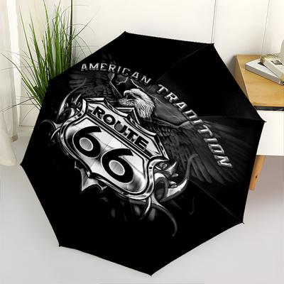 1pc AMERICAN TRADITION Automatic Open/Close Umbrella with 8-Rib Windproof Canopy10179