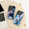 Genshin Impact Columbina Handyhülle Für iPhone 17,16,15,14,13,12,11 Plus,Pro Max,XS,Farbige silberne Handyhülle