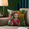 The B-Borrowers Arrietty Anime Pillow Case Custom Printed Brushed Fleece Pillow, Baby Skin-Touch, Eco-Friendly Dye-Sublimation C