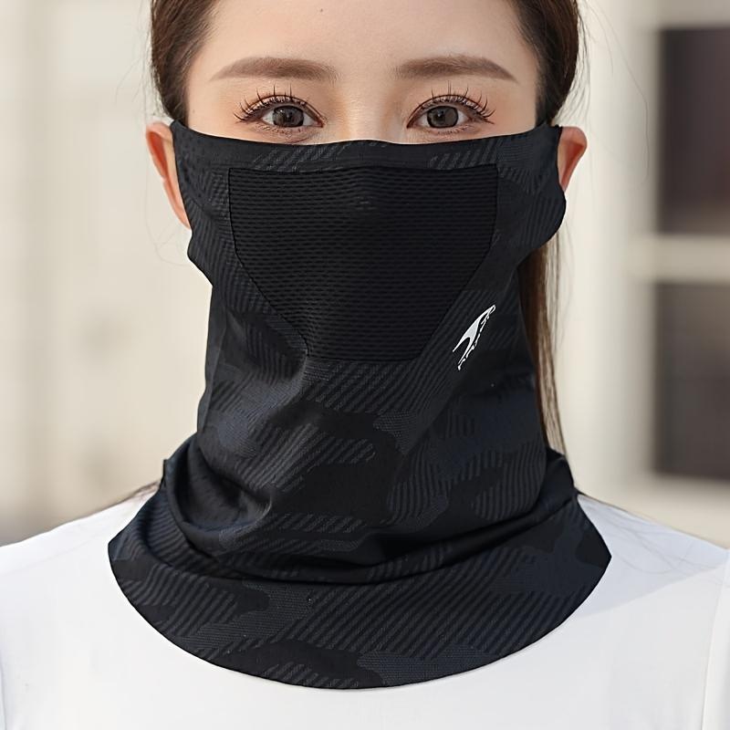 1pc Unisex Summer Neck Gaiter - Breathable, Stretchy, Seamless Face Mask for Cycling & Outdoor Sports, Universal Headgear | Stylish Neck Gaiter