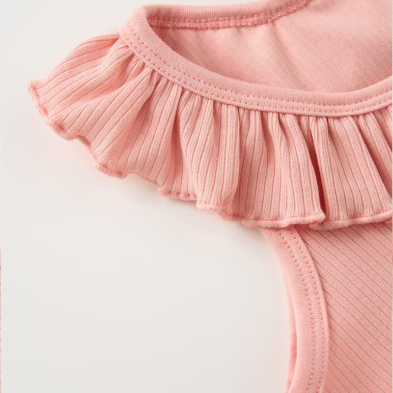 Tongtai Baby Girls' Modal Cotton Summer Vest