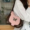 New Butterfly Contrasting Rivet Locomotive Armpit Bag Fashionable Texture Shoulder Messenger Bag