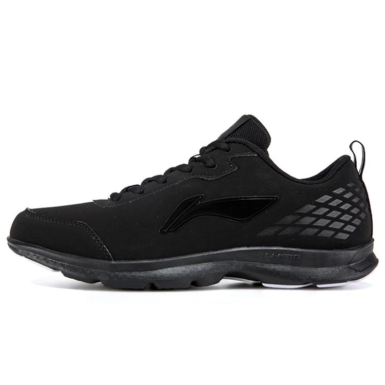 Li Ning Sports Low top Running Shoes Unisex Black ARBN249-2