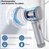 Home Multifunctional Wireless Handheld Electric Cleaning Brush For Kitchen And Bathroom Surface Maintenance
