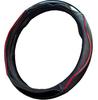 ZATOOTO Steering Wheel Cover for Kei Small Rainbow Comfortable Stylish 124B Cars, Size, Stitching, Grip, Black,