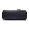Michael Kors Mk Ava Vintage Zlaté Logo Detailní Bohatá Hovězí Kůže Ramenní Crossbody Tote Taška Dámské Kabelky Černá 32F5GAVC1L-001
