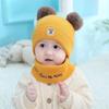 Winter Children Warm Baby Knitted Hats With Pom Pom Kids Knit Beanie Hats Solid Color Children'S Hat For Boys Girls Accessories
