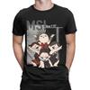 Funny Man Msi Chibi Graphic For Fans Funny Graphic 100% Cotton T-Shirt Mindless Self Indulgence