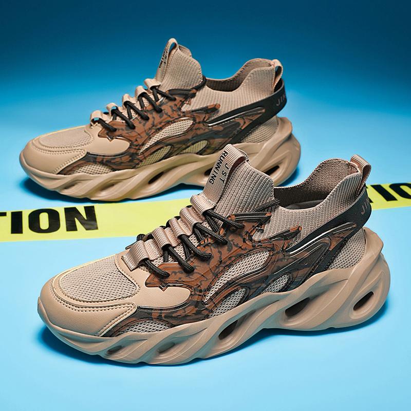 Mens Sports Shoes Big Size 2026 New Fashion Outdoor Leisure Sneakers Breathe Anti Slip Walking Running Tennis Shoes for Men