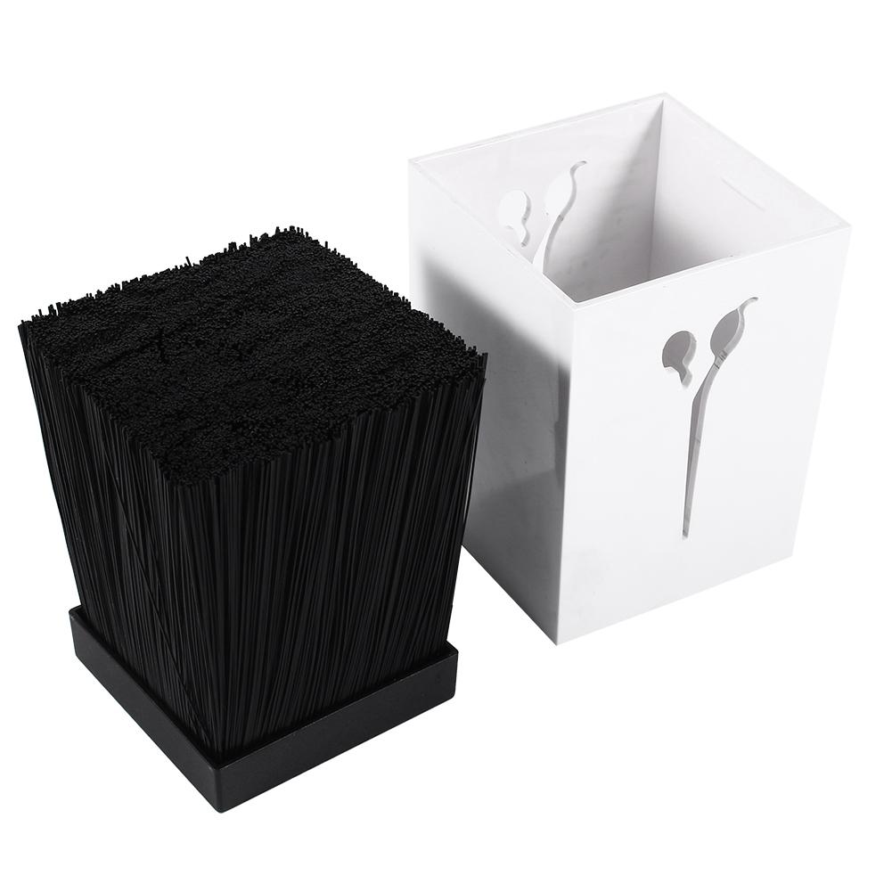 Nieuwe 3 Kleuren Kappers Kapsalon Kammen Klemmen Scharen Houder Standaard Stopcontact Gereedschap (Groen)