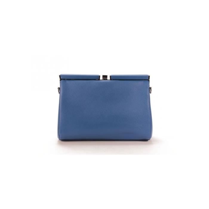 Sac à main - CHRISTIAN LACROIX - Incarnation 1 - Bleu Royal - Synthétique - Grainé