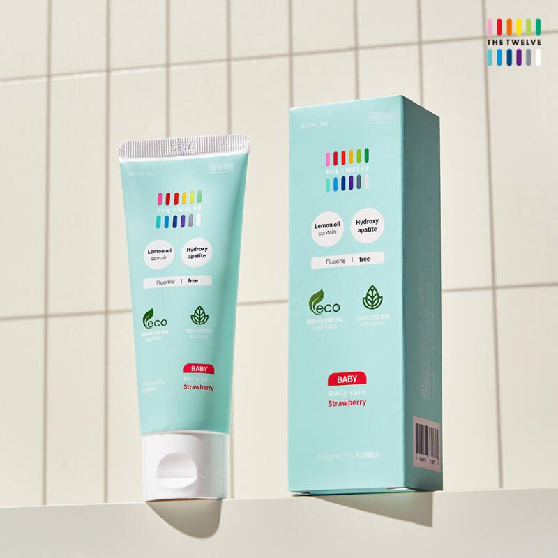 [THE TWELVE] Step 1 Baby Fluoride-Free Toothpaste