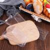 100 Pcs Transparent Sandwich Takeout Box Triangle Food Container Portable Sandwich Holder  Picnic