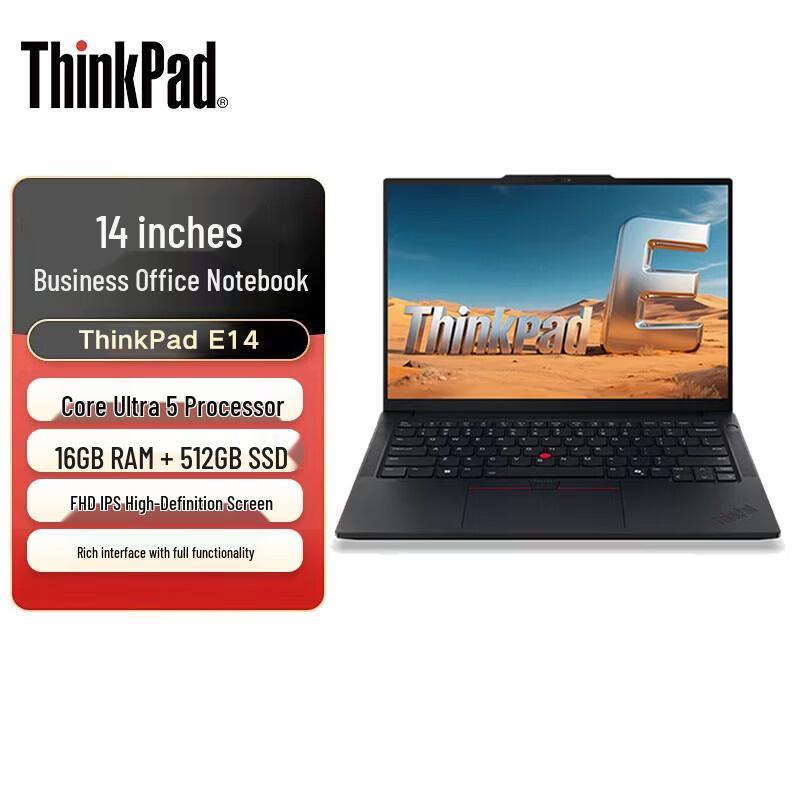 

Lenovo ThinkPad E14 Gen 7 (2025) 14-inch Laptop (CN version)