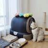 4pcs Donut Shaped Pet Deodorizer Light Fragrance Litter Box Odor Remover  Pet Travel Carrier