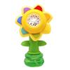 (Yellow) Bubble Sunflower Electric Machine Toy Adjustable Kids Doll Stimulation Visual