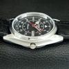 REFURBISHED SEIKO 5 AUTOMATIC 6309A VINTAGE JAPAN MENS BLACK WATCH A442263-1