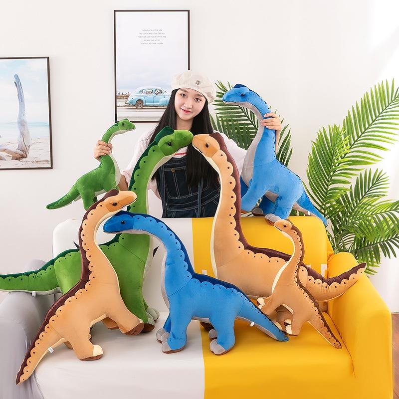 Long-necked Dinosaur Plush Toy For Girls Soft And Cuddly Stuffed Animal Doll For Sleeping Children's Holiday Gift