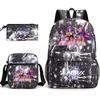 K-POP Demon Hunter Girl Group Children's Backpack, Pencil Case, and Shoulder Bag Set for Middle School Students