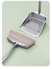 Stainless Steel Household Broom & Dustpan Set for Indoor/Outdoor Use