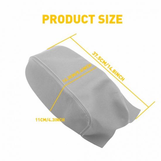 FOR 2015- Hyundai Sonata Real Leather Center Console Lid Armrest Cover EOA