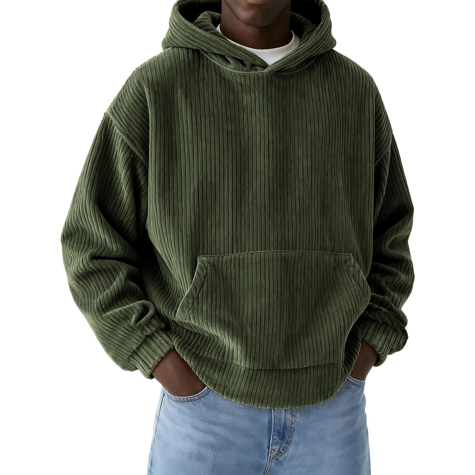 

Чоловічий Повсякденний Спортивний Вільний Худі Капюшон Вишивка Толстовка XXXL