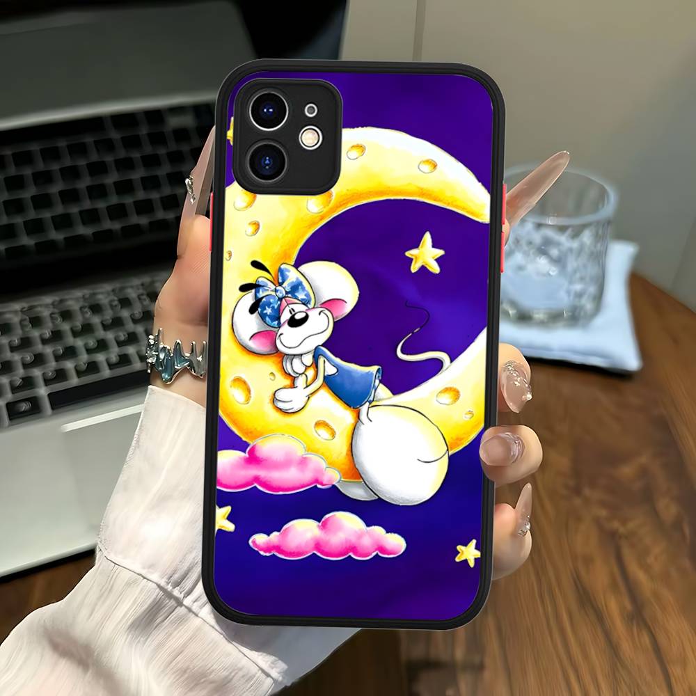 Anime Cartoon D-DiddlS For IPhone 16 15 14 Plus 13 12 11 Pro Max X XS MAX Translucent Matte Shockproof Cover