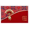 Premium Brocade Red Envelopes Exquisite Tassel Elegant Fan Decor Spring Festival Hongbao Soft Texture Reusable Cloth