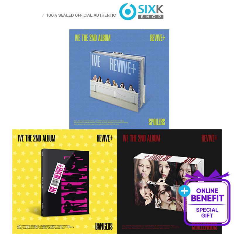 

[Передзамовлення] IVE ДРУГИЙ АЛЬБОМ [REVIVE+] НАБІР 3 ШТ. (Онлайн-вигода) [NO POB]