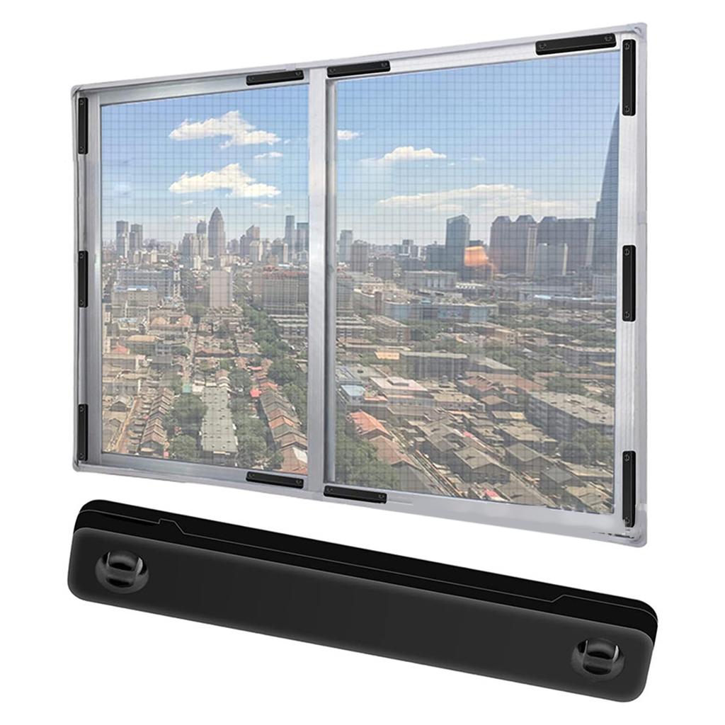 12pcs Magnet Window Screen Clip Insect Protections Window Screen Buckle Magnetic Closure for Sliding Door Household Tool