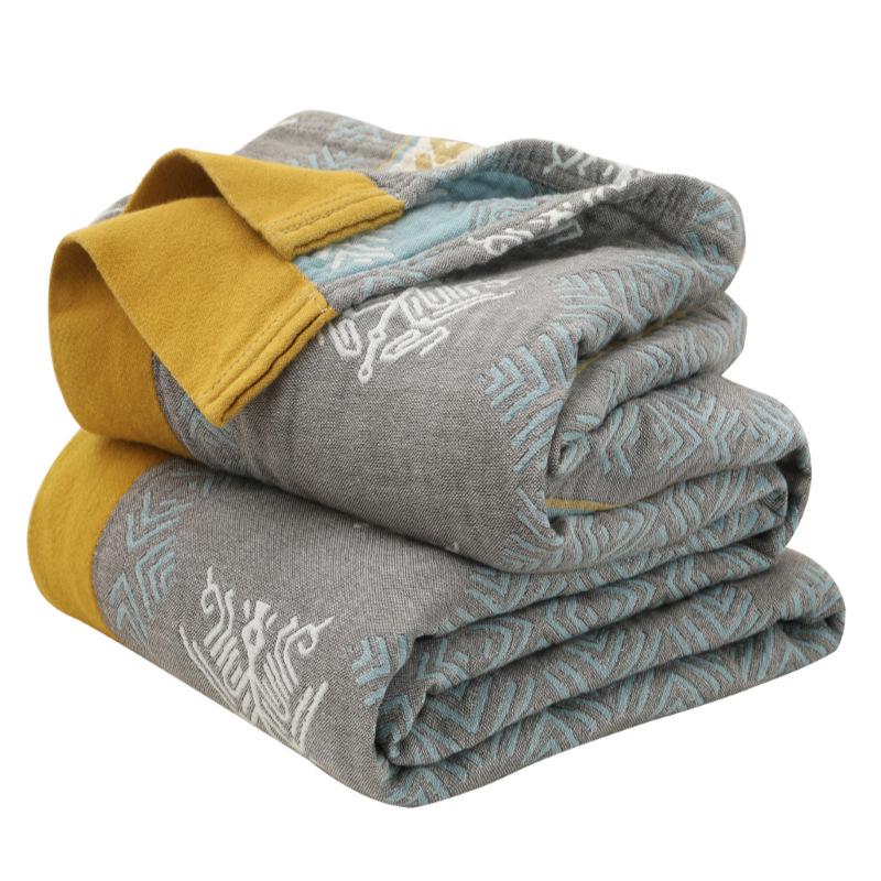 Five-Layer Gauze Summer Blanket: Thin, Cool, and Perfect for Naps